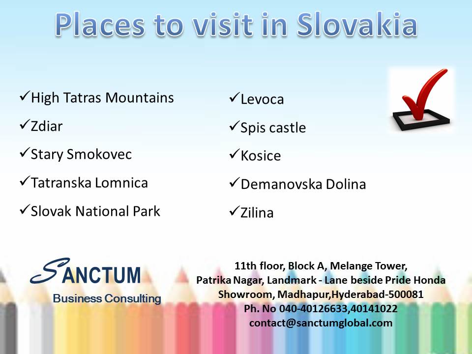 slovakia tourist visa checklist